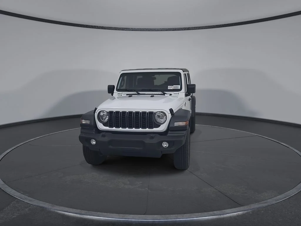 New 2026 Bright White Clear-Coat Exterior Paint Jeep Sport image 7