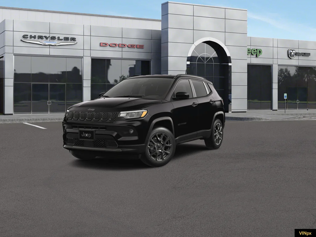 New 2026 Diamond Black Crystal Pearl-Coat Exterior Paint Jeep Latitude image 1