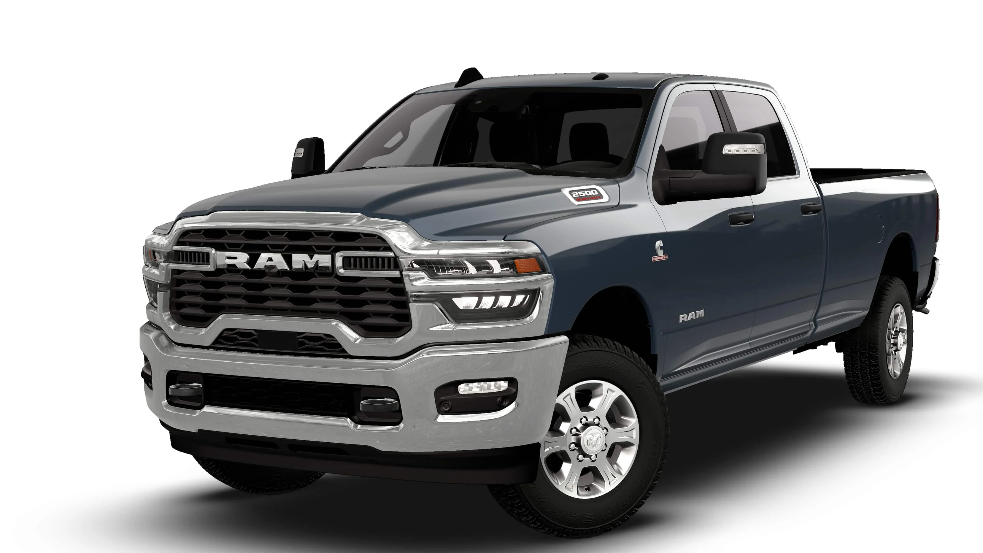 New 2026 Forged Blue Metallic Exterior Paint RAM BIG HORN image 1