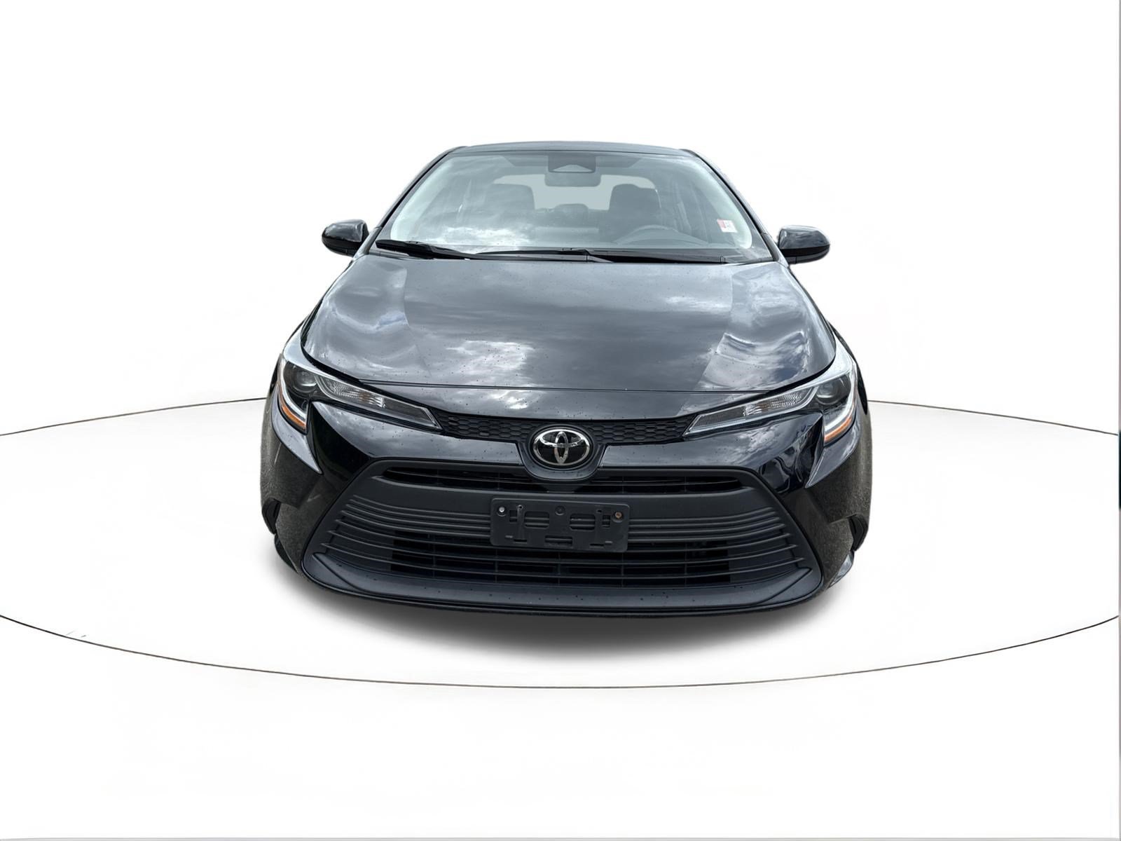 Used 2024 Midnight Black Metallic Toyota LE image 8