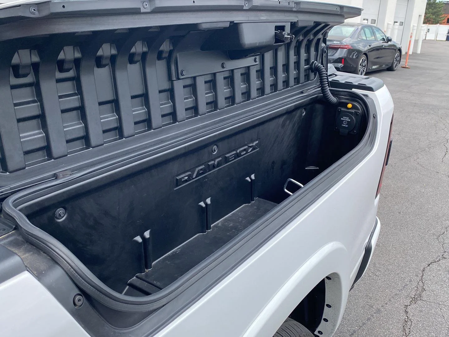 Used 2023 Bright White Clearcoat Ram Limited image 13