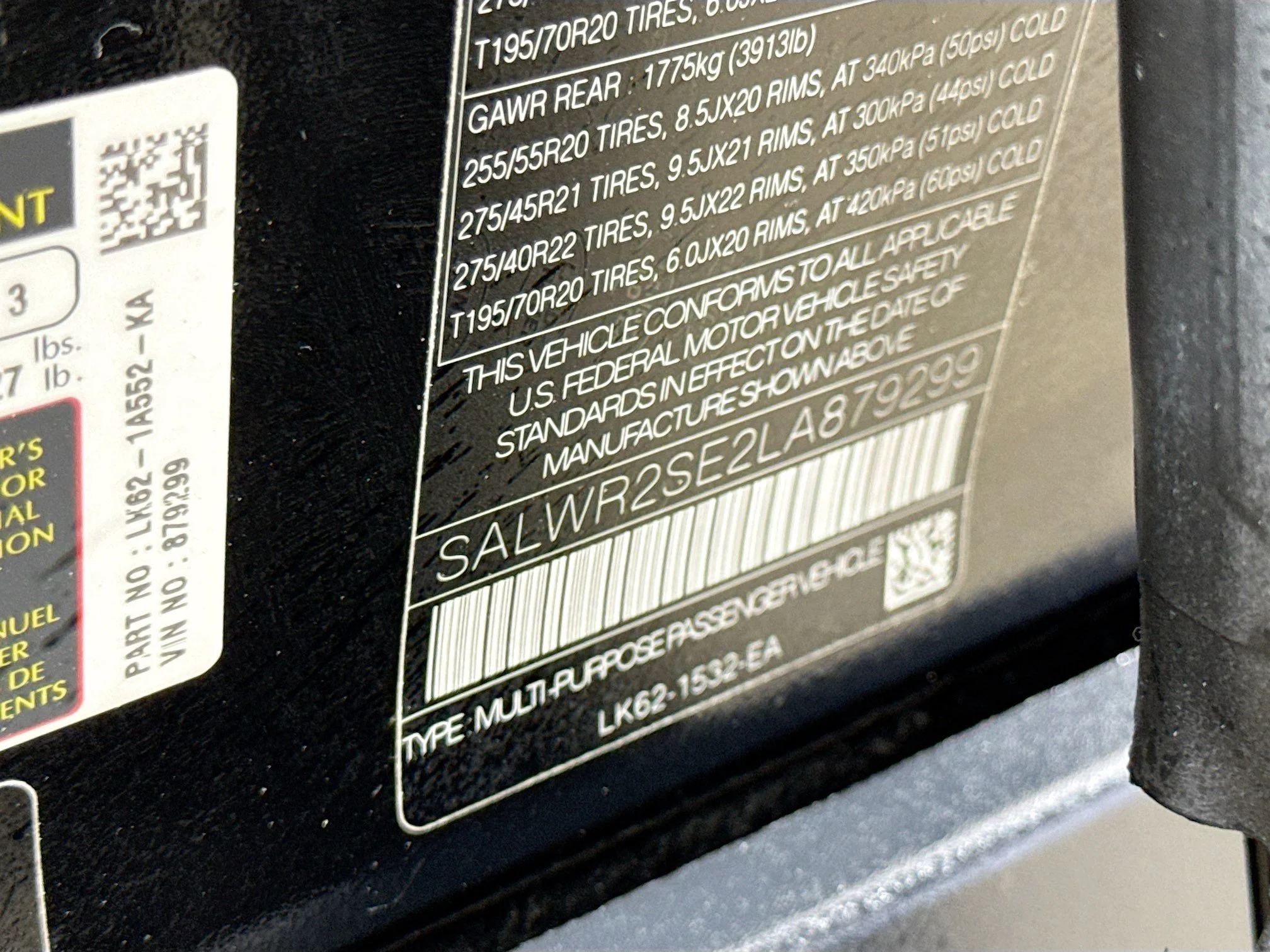 Used 2020  Land Rover HSE Dynamic image 34