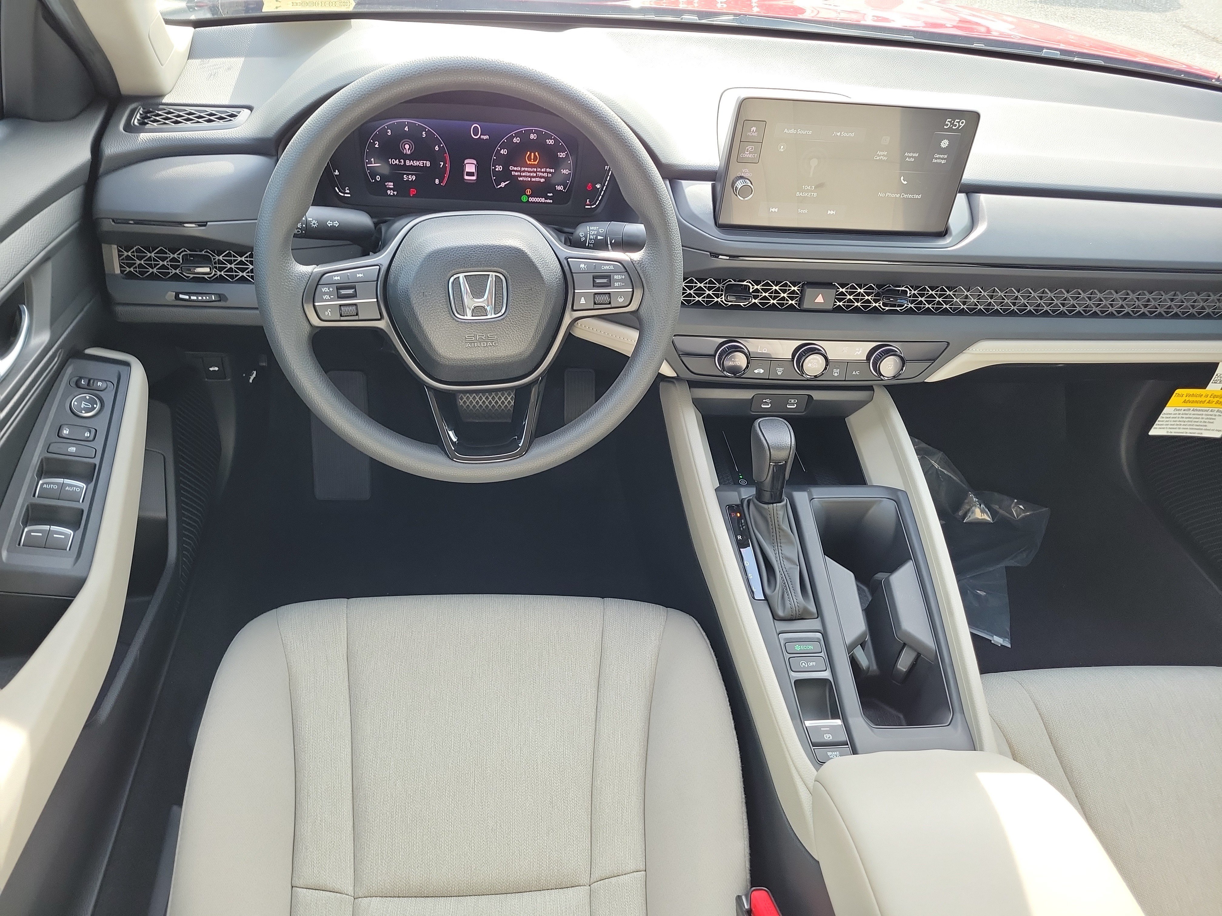 New 2026 Radiant Red Metallic Honda LX image 15