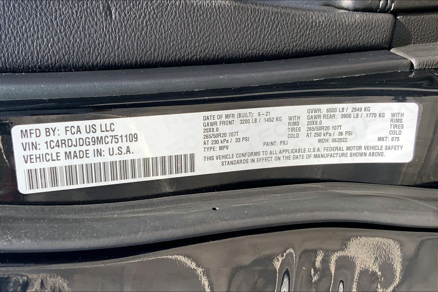 Used 2021 DB Black Clearcoat Dodge GT Plus image 30