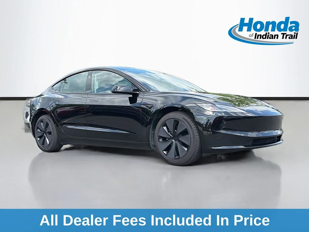 Used 2025 Diamond Black Tesla Long Range image 1