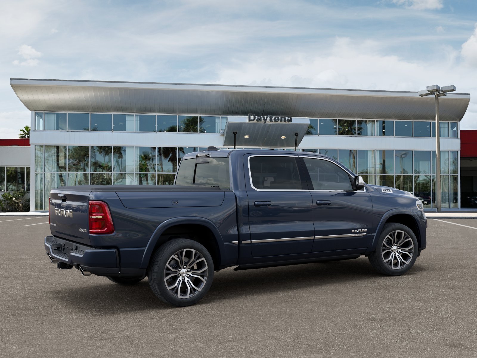 New 2026 Forged Blue Metallic Exterior Paint RAM Tungsten image 4