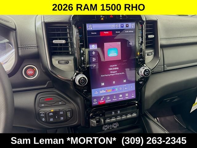New 2026 Molten Red Pearl-Coat Exterior Paint Ram RHO image 15