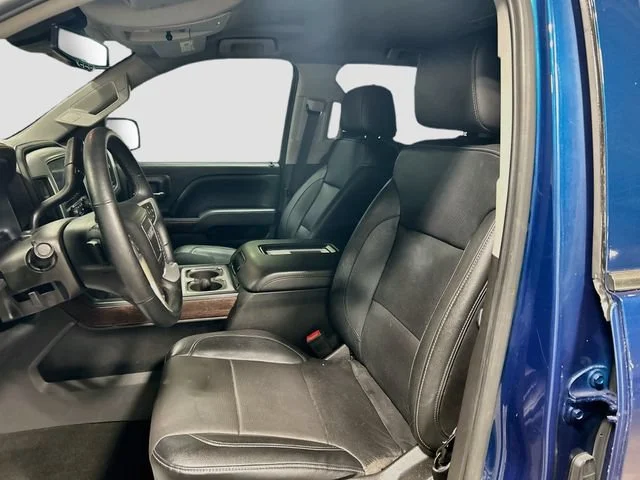 Used 2018 STONE BLUE METALLIC GMC SLT image 19