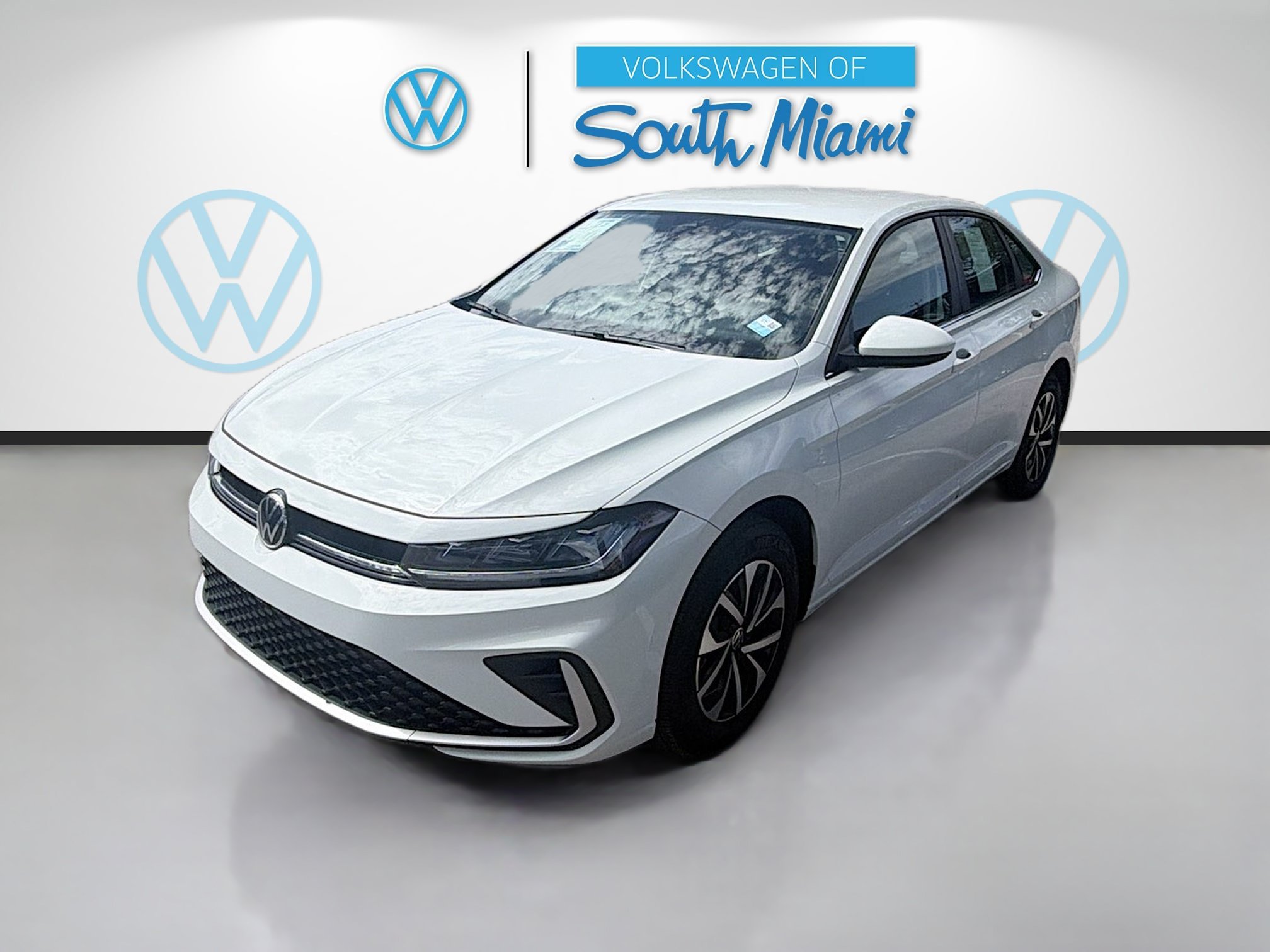 Certified Used 2025 Pure White Volkswagen S image 3