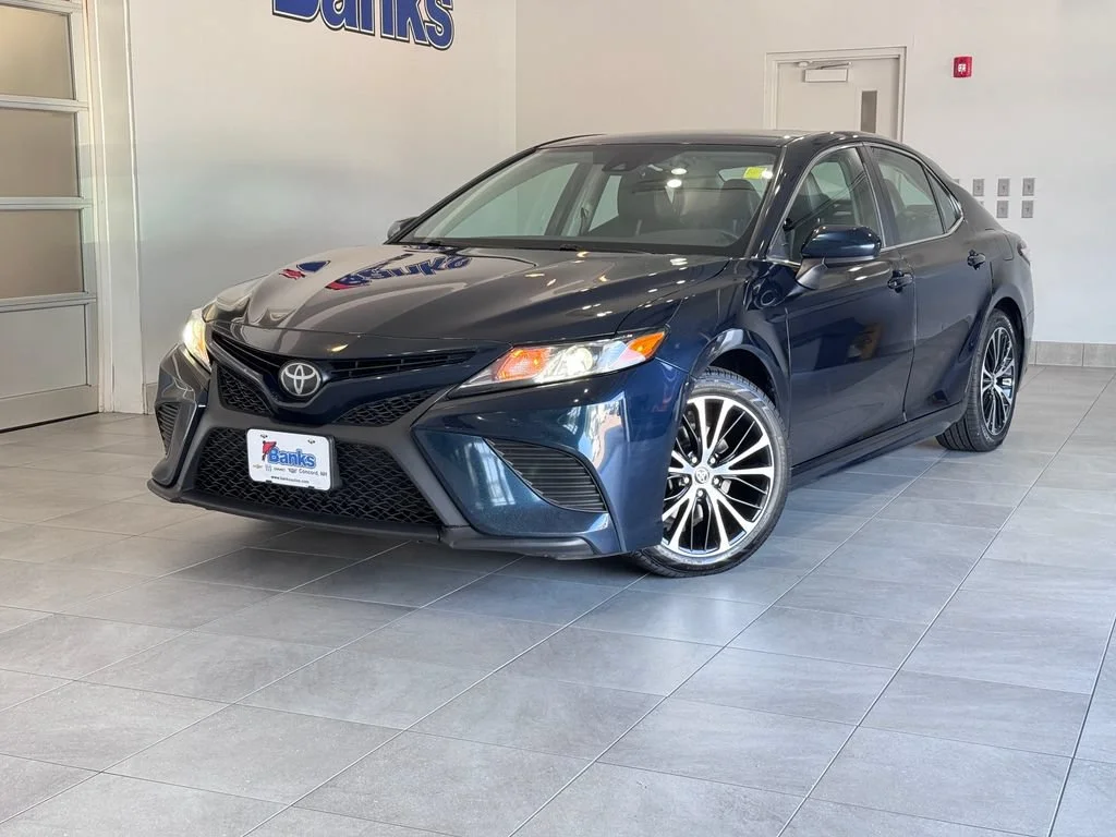 Certified Used 2020 Blue Toyota SE AWD image 2