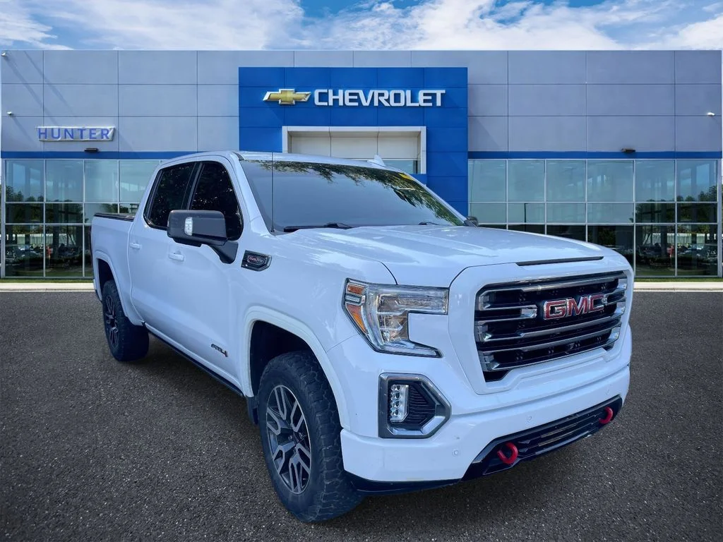 Used 2020 Summit White GMC AT4 image 1