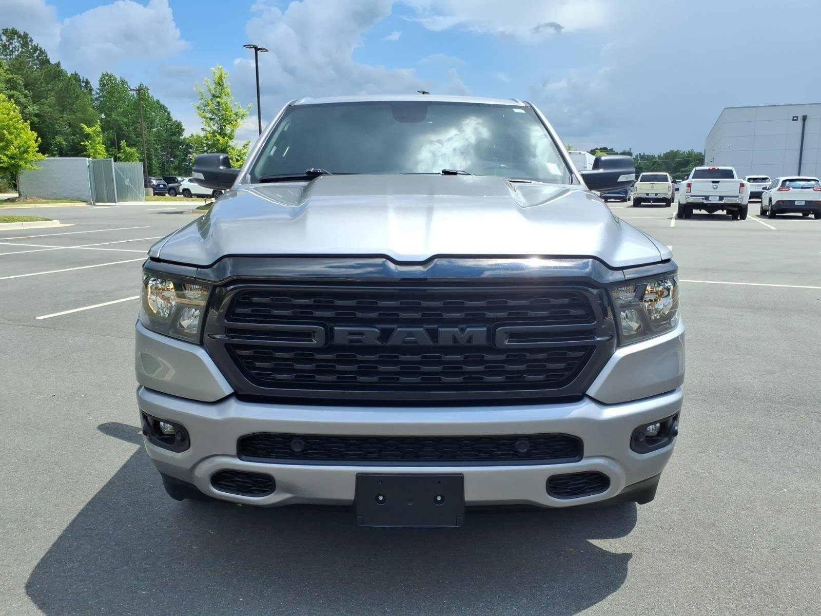 Used 2022 Billet Silver Metallic Clearcoat Ram Big Horn image 13