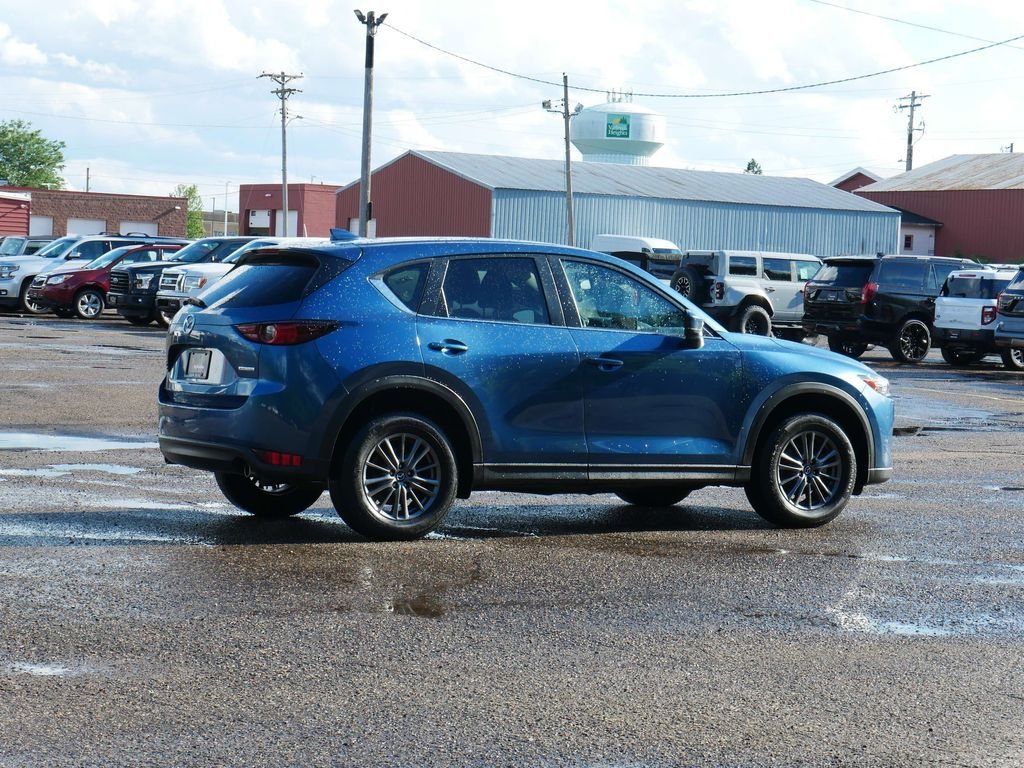 Used 2021 Blue Mazda Touring image 3