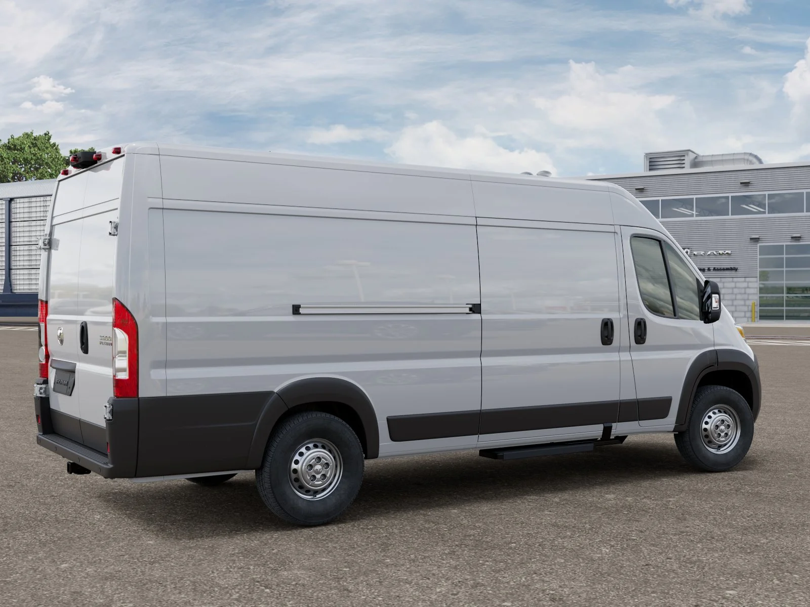 New 2026 Bright White Clearcoat RAM TRADESMAN image 2