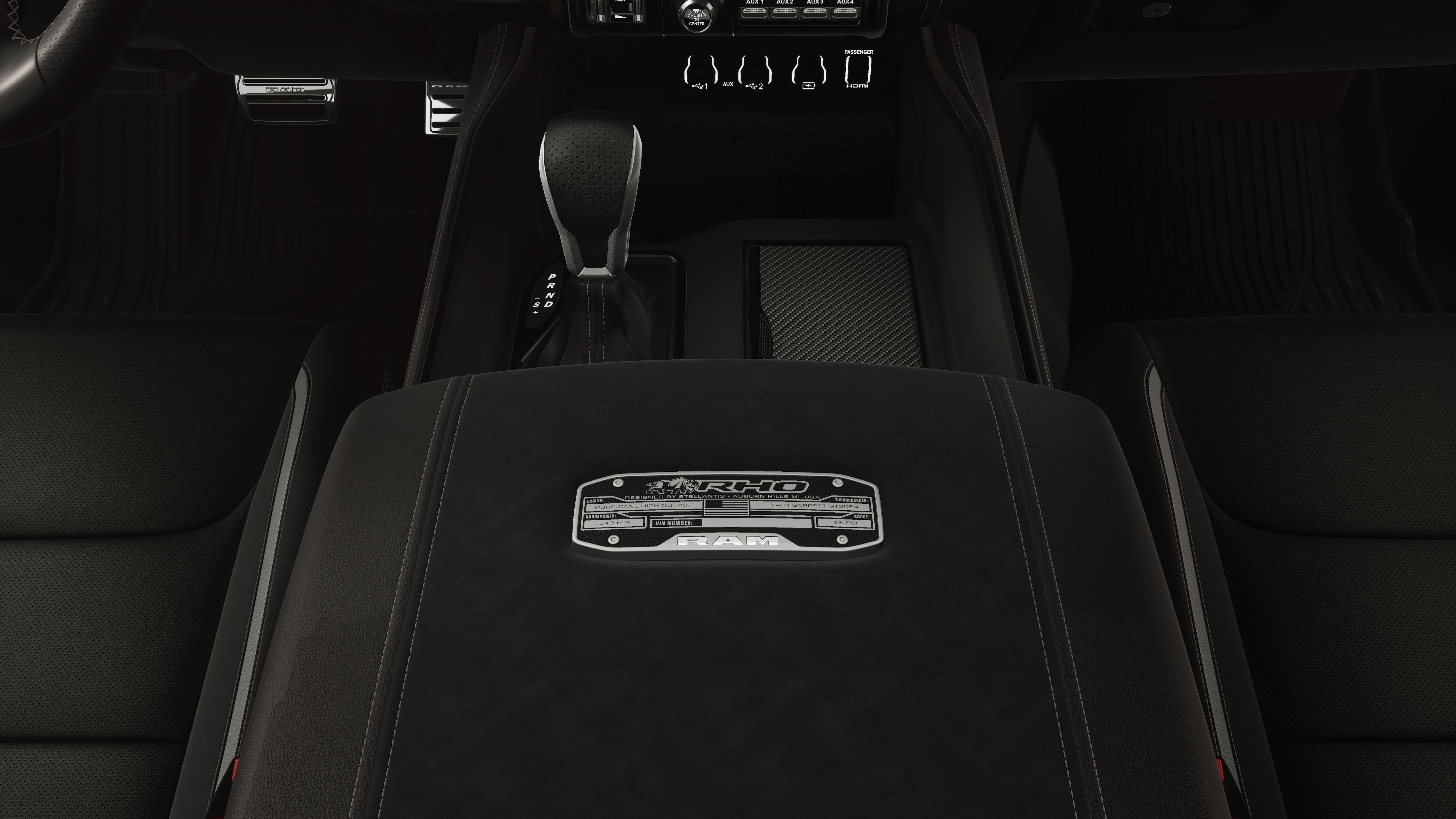 New 2026 Diamond Black Crystal Pearl-Coat Exterior Paint RAM RHO image 16