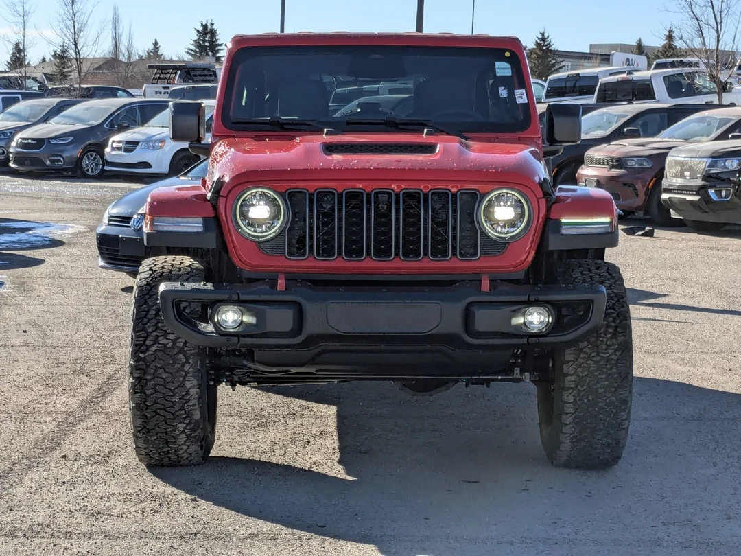 New 2026 Red Jeep Rubicon X - - 4x4 - Body-Color Hardtop - Nappa Lthr - Recon Pkg - Steel Bumpers & More! image 3