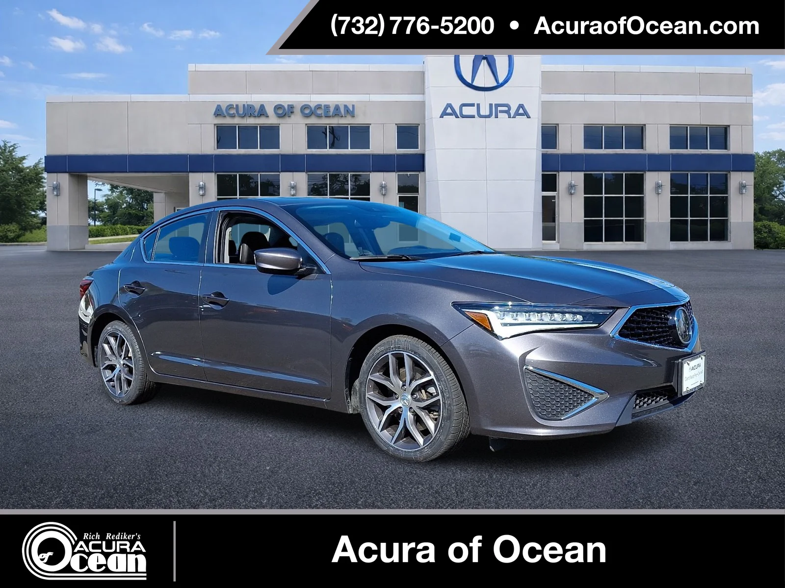 Used 2019 Modern Steel Metallic Acura with Premium image 1