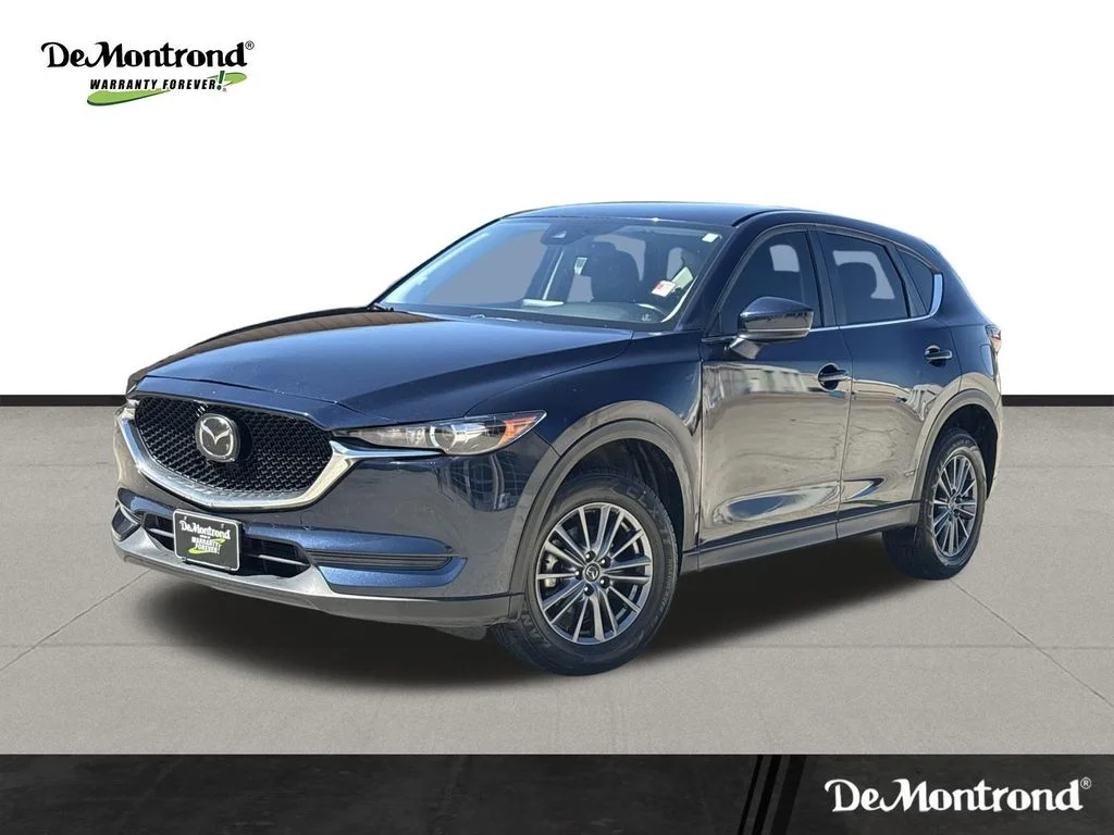 Used 2020 Deep Crystal Blue Mica Mazda Touring image 1