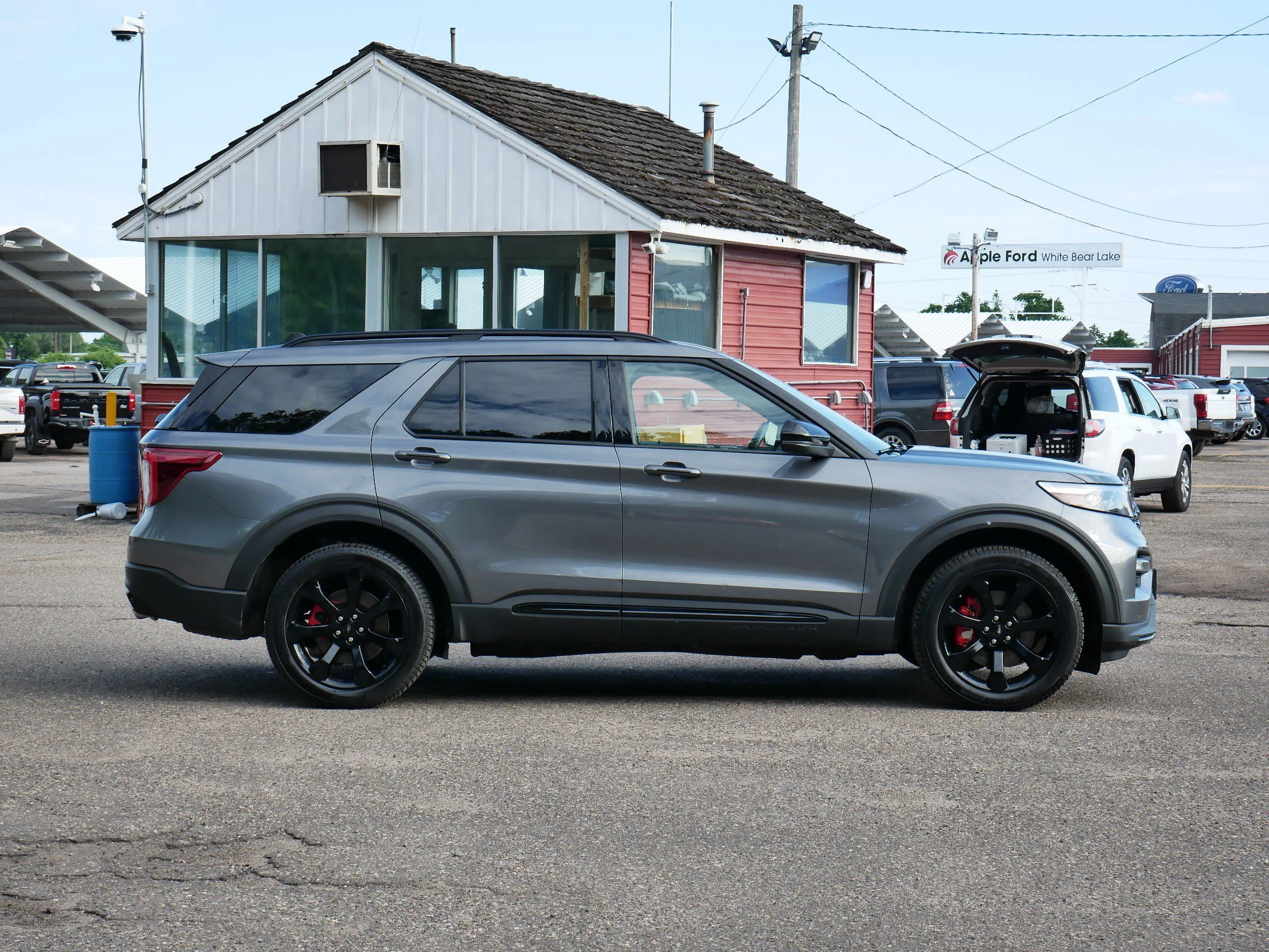 Certified 2023 Ford Explorer ST with VIN 1FM5K8GC8PGA67134 for sale in White Bear Lake, Minnesota