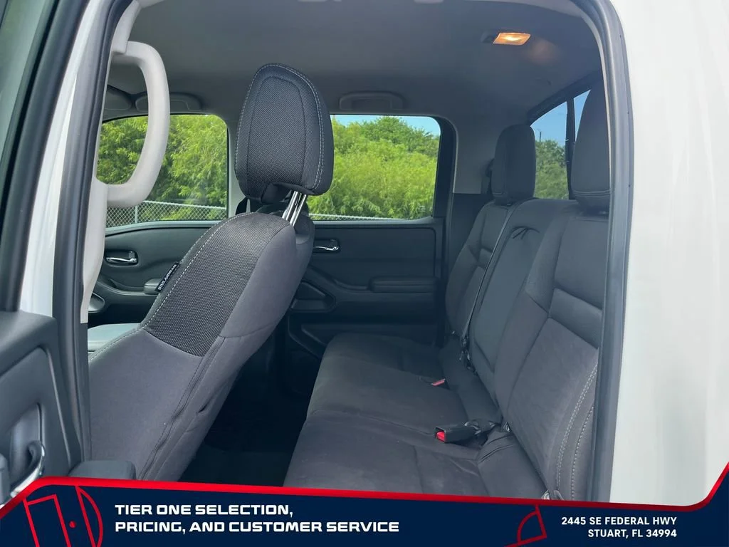 Used 2022 White Nissan Crew Cab Long Bed SV 4x2 image 13