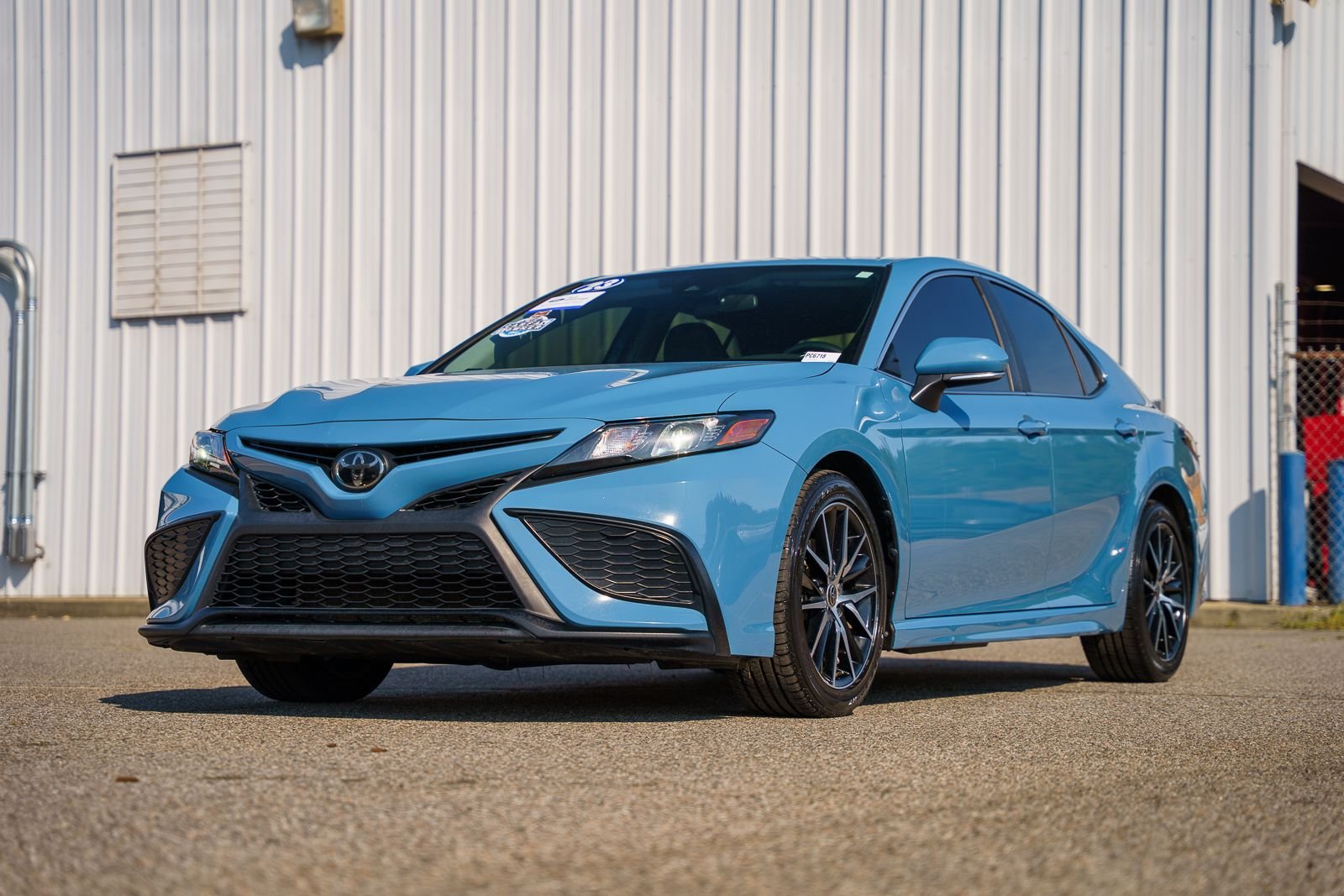 Certified Used 2023 Blue Toyota SE image 3