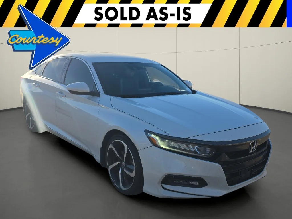 Used 2018 White Honda Sport image 1