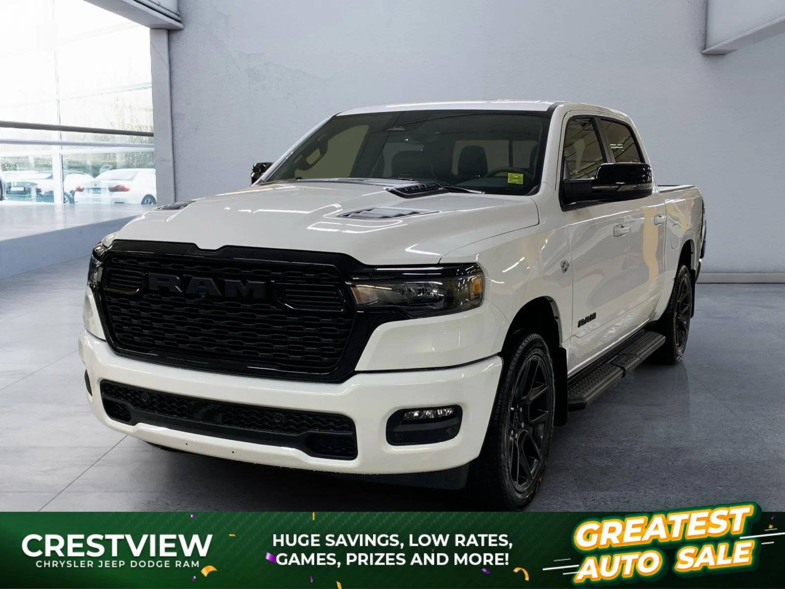 New 2026 Bright White Ram Sport image 1