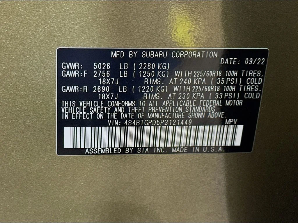 Certified Used 2023 Brown Subaru Touring XT image 42