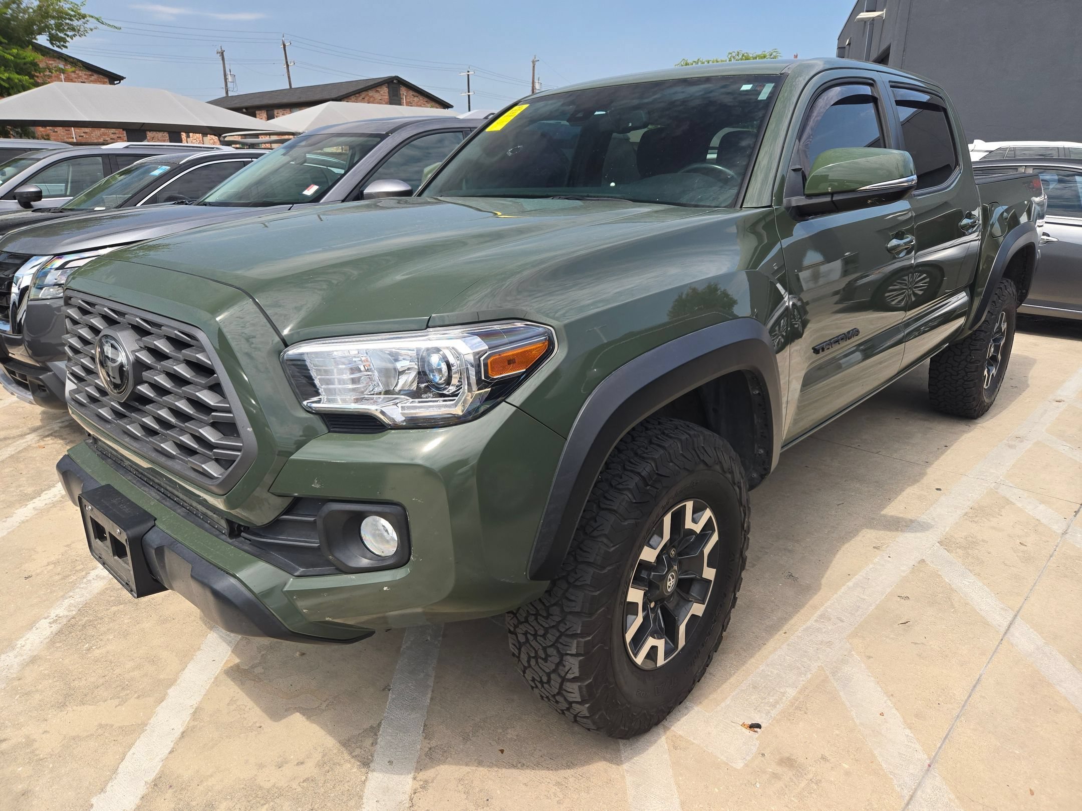 Used 2022 Green Toyota TRD Off Road image 5