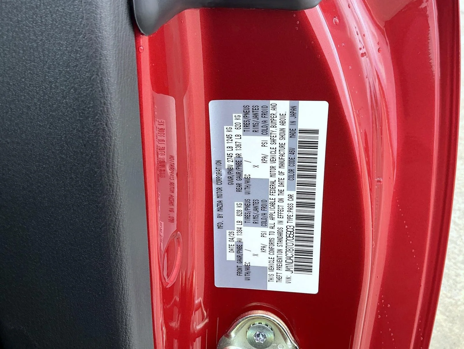 New 2026 Red Mazda Club image 21