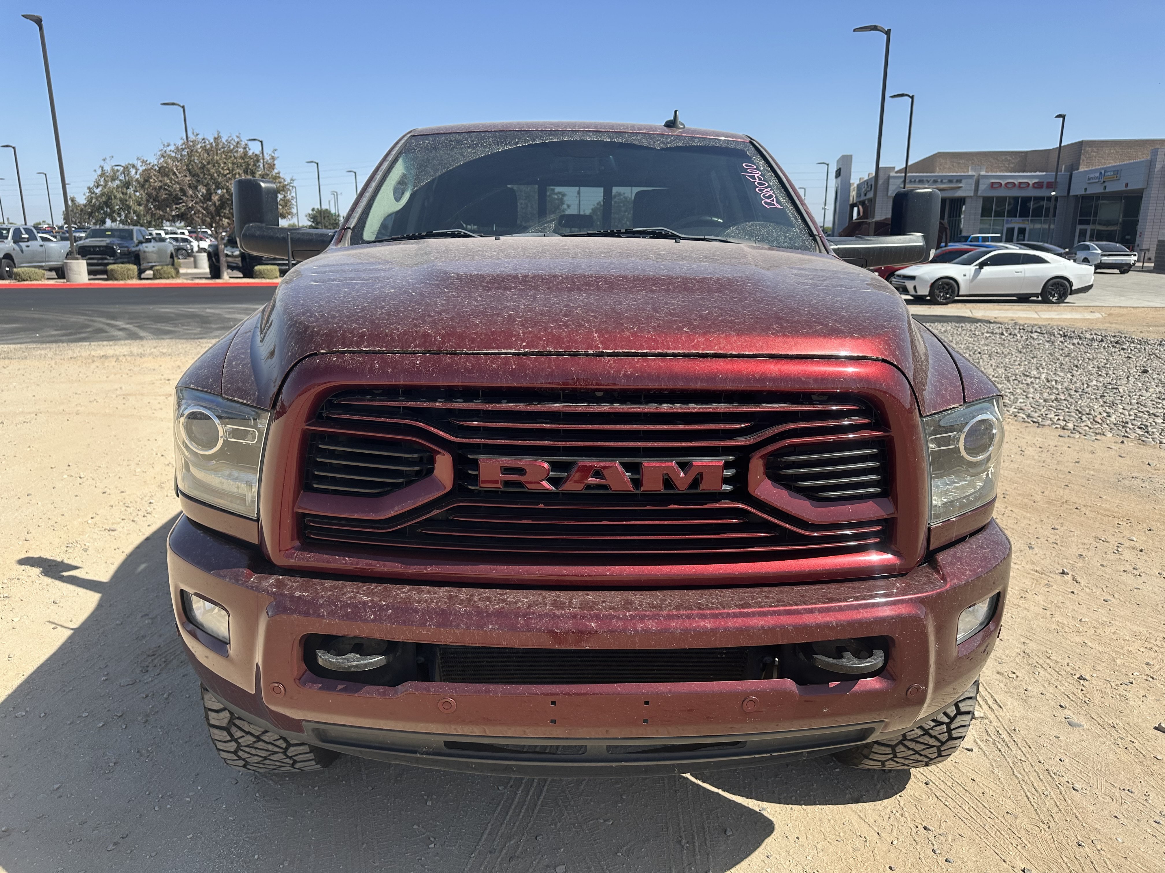 Used 2018 Delmonico Red Pearlcoat Ram Laramie image 8