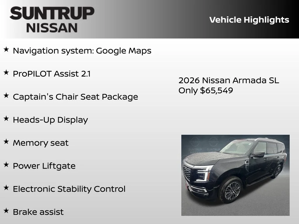 New 2026 Black Nissan SL image 8