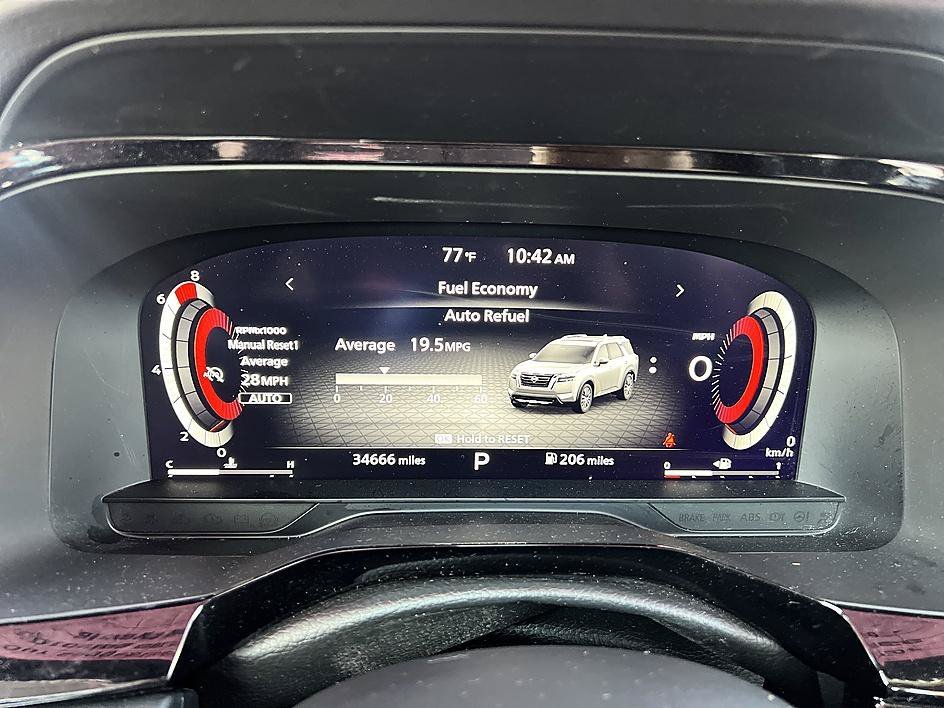 Used 2023 Scarlet Ember Tintcoat/Super Black Nissan Platinum image 24