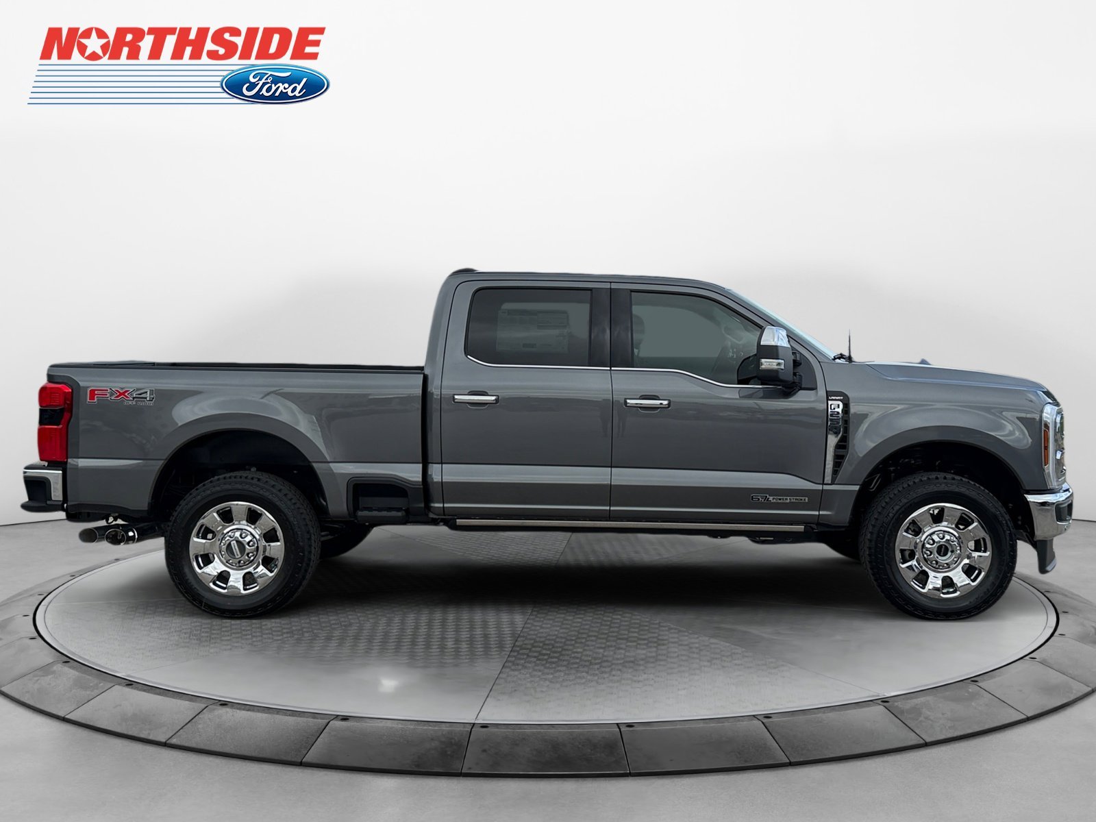 New 2026 Carbonized Gray Metallic Ford LARIAT image 8