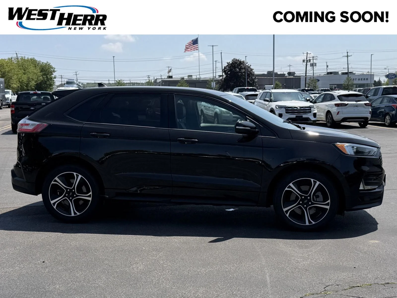 Used 2023 Agate Black Ford ST image 1