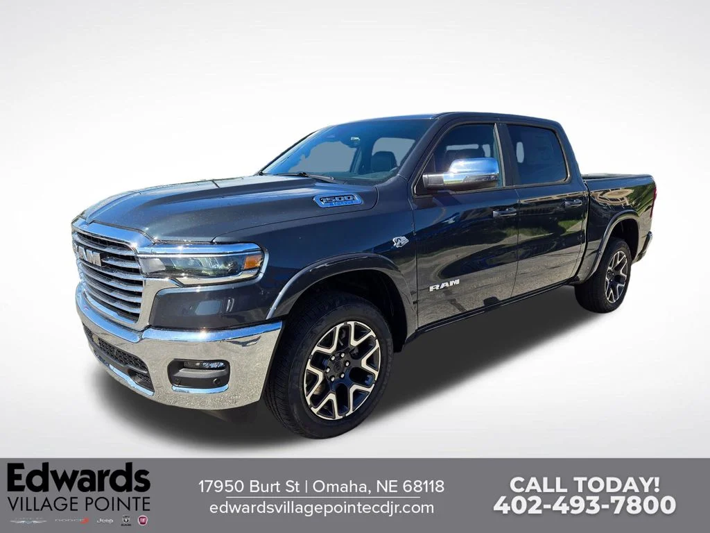 New 2026 Forged Blue Metallic Exterior Paint RAM Laramie image 7