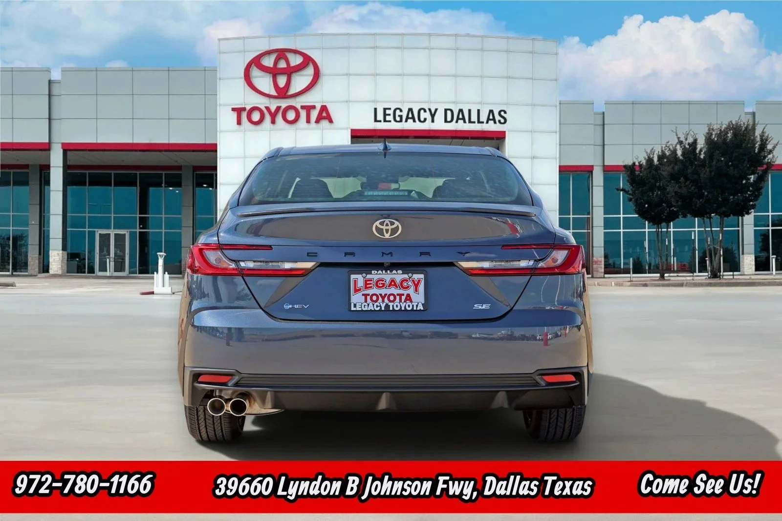 New 2026 Dark Cosmos Toyota SE image 8