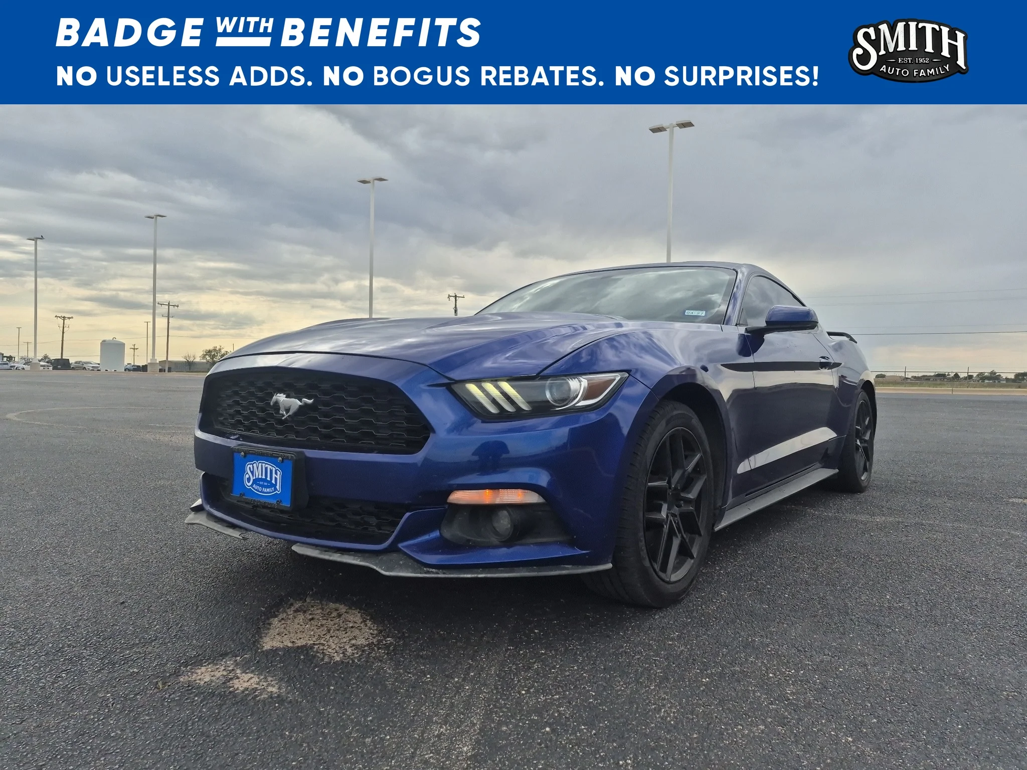 Used 2016 Deep Impact Blue Metallic Ford EcoBoost Premium image 4