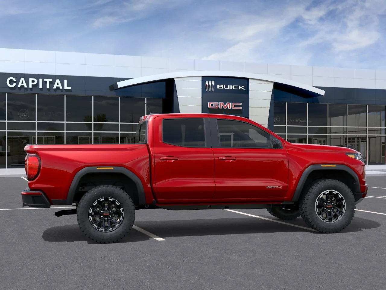 New 2026 VOLCANIC RED TINTCOAT GMC 4WD AT4 image 6