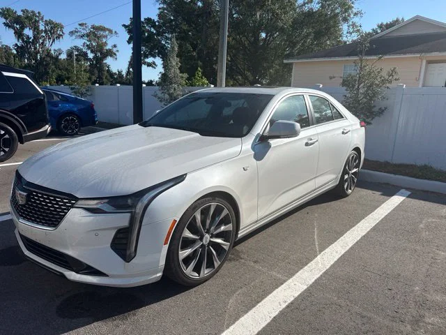 Used 2023 White Cadillac Premium Luxury image 5