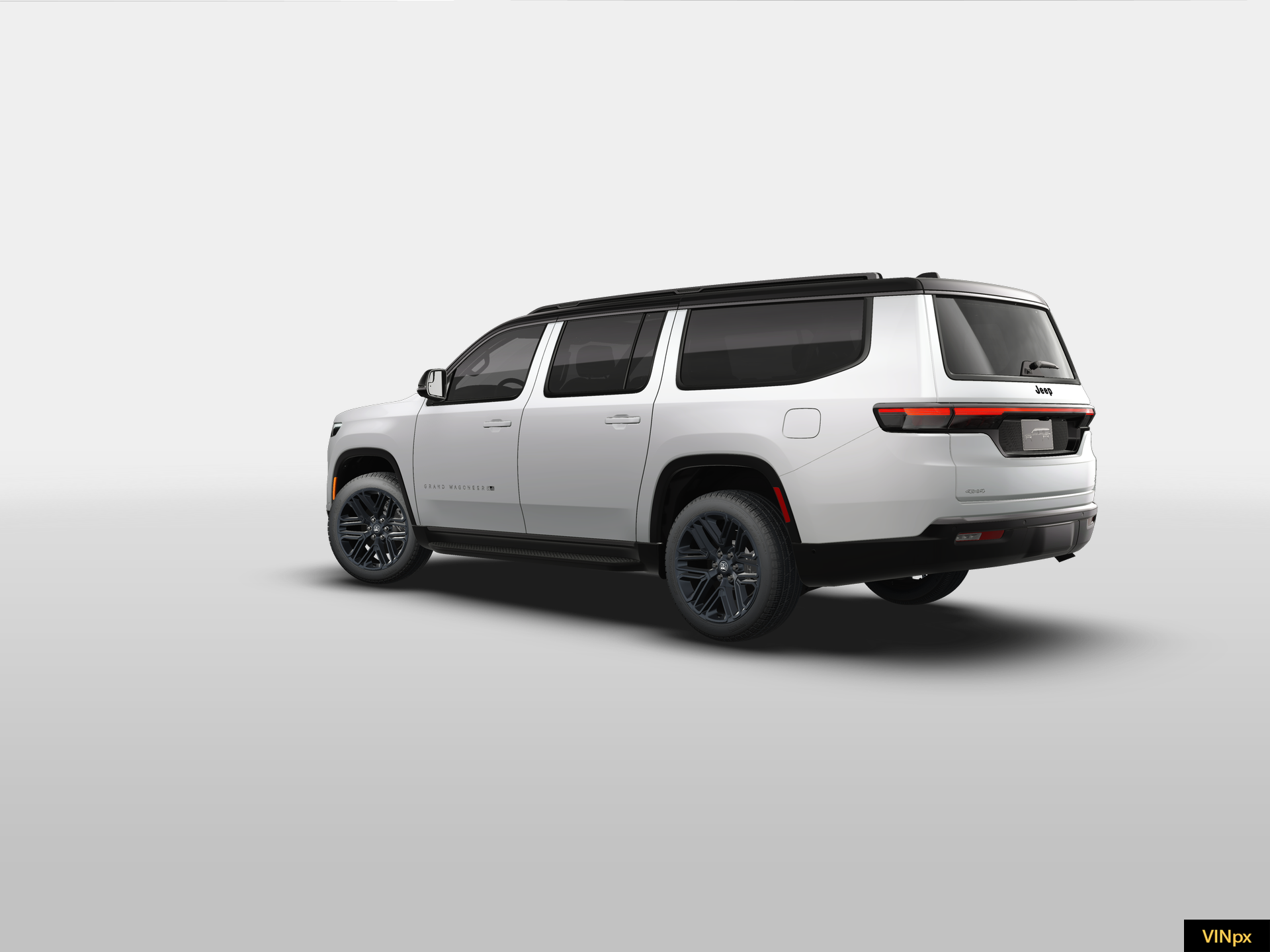 New 2026 Bright White Clear-Coat Exterior Paint Jeep Grand Wagoneer image 4