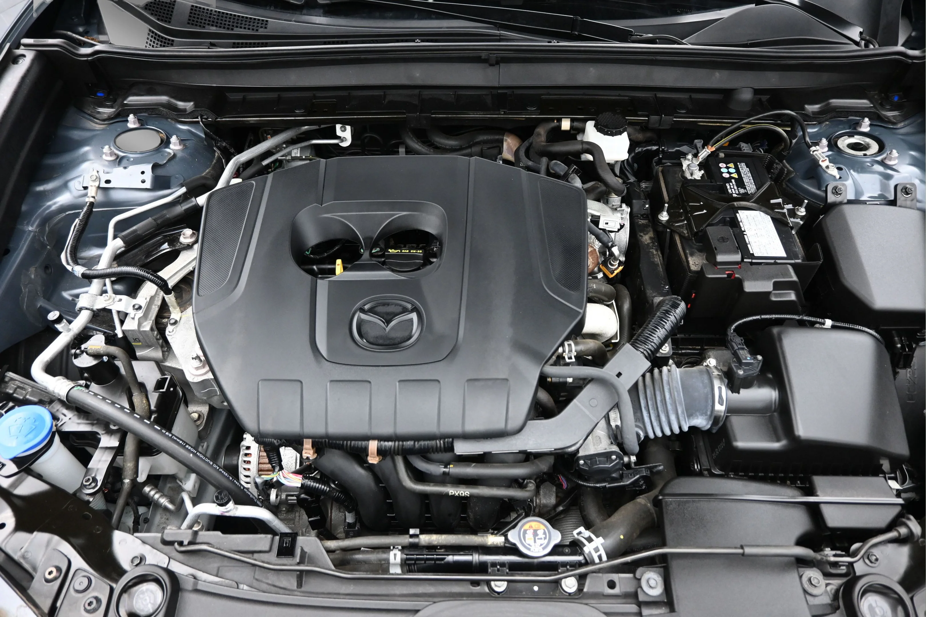 Used 2023 Polymetal Gray Metallic Mazda 2.5 S Carbon Edition image 12