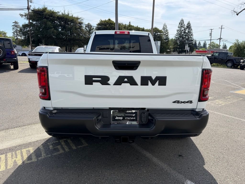 New 2026 Bright White Clear-Coat Exterior Paint RAM Tradesman image 4