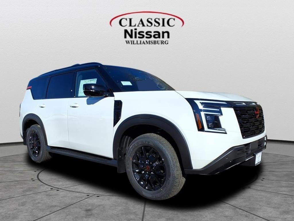 New 2026 Aspen White TriCoat / Super Black Two-tone Nissan PRO-4X® image 3