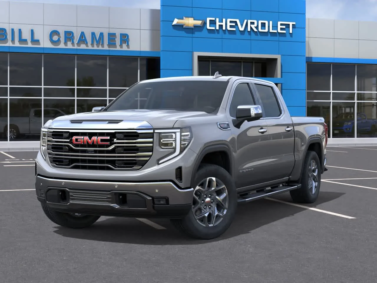 New 2026 Sterling Metallic GMC SLT image 6