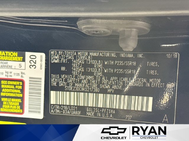 Used 2019 Black Toyota SE image 36