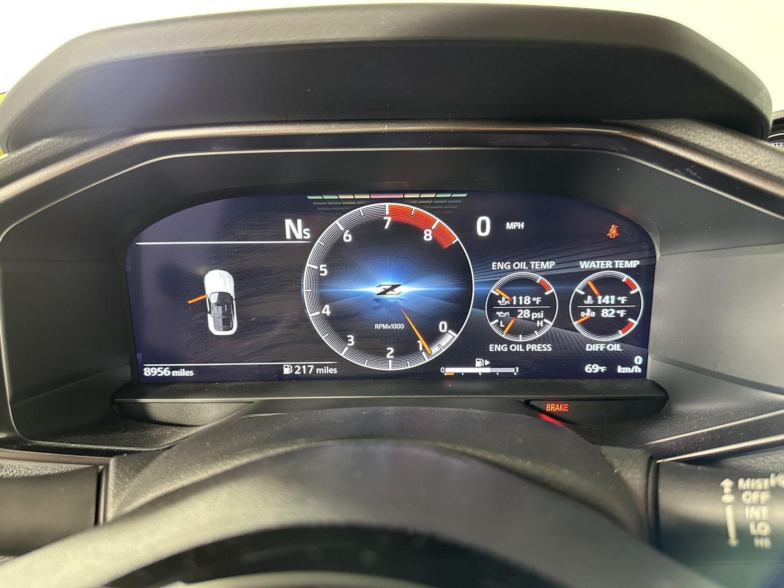 Used 2024 Boulder Gray/Super Black Nissan Performance image 17