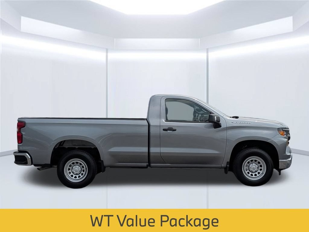 Used 2025 Sterling Gray Metallic Chevrolet WT image 7