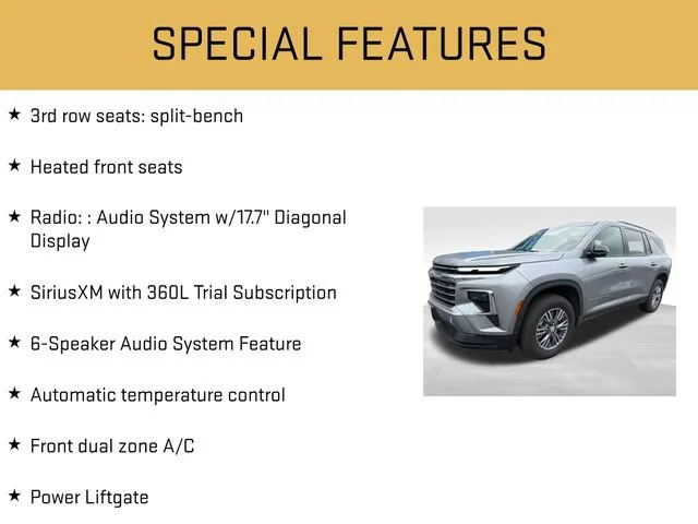 Used 2026 Sterling Gray Metallic Chevrolet LT image 12