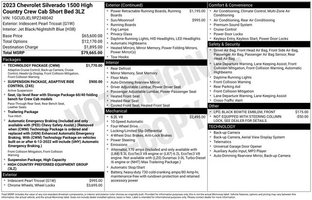 Used 2023 Beige Chevrolet High Country image 9